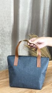 Eternelle Kreasindo Tas Jinjing Kanvas Trapez Denim / Tas Sebaguna Simple / Tas Polos Fashion