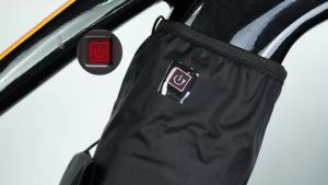 NEWBOLER E-Bike Battery Protective Cover Waterproof Electric Bicycle Battery Bag USB Suitable for Most Car Models