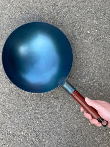 Miniature Uncoated Small Iron Wok for One Person Outdoor Scrambled Eggs Cooking Utensil Baby Complementary Food Pot Household Stir-Fry Pan