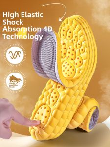 ZHIHAOEN | Mens Shock Absorption Sweat-Absorbing Anti-Odor Pain-Relief Insoles