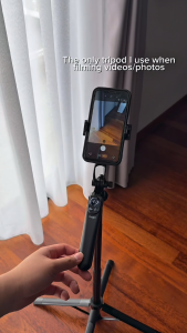 Funezi Tripod For Phone Stand Selfie Stick Tripod 3 in 1 Monopod Phone Holder Camera Tripod Stand S1
