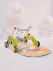 ⚡พร้อมส่ง⚡Tinykoala เพลยิม เพยิมเด็ก รถหัดเดินเด็ก 3in1 เพลยิมเด็กอ่อน เพลยิมโมบาย ลายสัตว์ เปียโนพกพาถอดได้