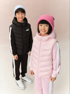 PUMA | Kids Winter Hooded Quilted Vest