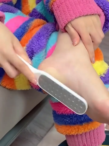 Foot Callus Remover – Foot Grinding Plate Stone for Dead Skin & Cracked Heels – Pedicure Tool for Smooth Feet - Ship out within 2days