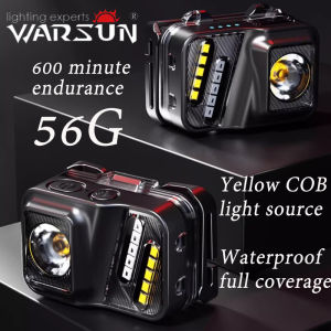 Warsun SN08 Headlight USB Rechargeable LED Head Lamp Super Bright Portable Waterproof Flashlight