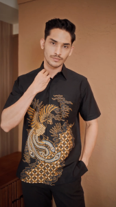 Hadinata Batik Premium Pria Kemeja Pendek Superfine Dewandaru Desvita