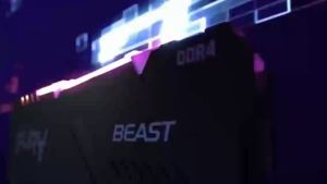 【Free shipping】Kingston Raging Beast RGB DDR4 RAM 8GB 16GB 2666/3200Mhz CL16 1.2V 288PIN Dimm Desktop Gaming Memory