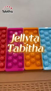 [COD] Tabitha Cetakan Jelly Puding Es Batu 20 Lubang Praktis Dengan Variasi Warna - Cetakan Jellyta