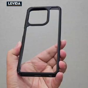 Itel A50 4G Case Crystal Transparan / Case Hybrid Shockproof Clear Itel A50 4G