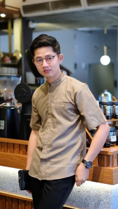 Baju Koko Lengan Pendek Bestseller elrumi Kemeja Polos Bahan Katon Toyobo Motif Antasena