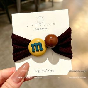 Colorful Aesthetic Elastic Hair Ties No Hair Damage