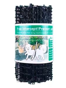 12pcs Cat Scat Mat with Spikes Deterrent Mat Cat Repellent Mats Anti-Digging Cat and Dog Prickle Strips Plant Protectors Indoor Outdoor Deterrent Devices