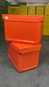 iBOX P220 Liter Heavy Duty Insulated Cooler Box For Fish / Ice / Seafood Storage Box / Multipurpose Insulated Box (Party/Sport Event/Picnic/Camping/Fishing/Perfect For BBQ)Tong Serbaguna(Parti/Acara Sukan/Berkelah/Berkhemah/Memancing/Sesuai Untuk BBQ)