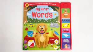 My First Words Sound Book With 8 Buttons