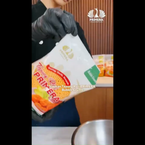 ( 1 PCS 200 gr ) PRIMERA BUBBLE / CRUNCHY BREAD CRUMB / Tepung ROTI BUBBLE CRUMB