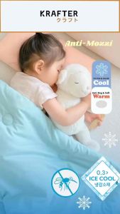 🥇Korea Baby Kids Blanket / Toddler Blanket / Summer Sleep Anti-Mozzi Cooling Quilt Blanket Breathable Functional Blanket l 🥇