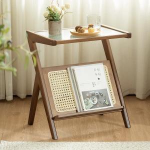 MAIYUQI | Minimalist Light Luxury Rattan Coffee Table