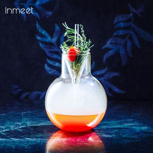 Inmeet Creative Cocktail Cup/Barware/Glassware/Smoked Cocktail Glass/Mixologist/Bartender Glass 330ml