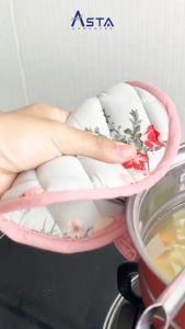 Asta Sarung Tangan Masak Oven Anti Panas Tebal Katun Premium 1 piece