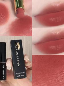 Son Môi HLLR Anizi Mini Black Tube Son Bóng Mờ Dành Cho Nữ Son Môi Không Dính Cốc Son Dưỡng Ẩm Lâu Trôi Son Môi Hellen Beauty