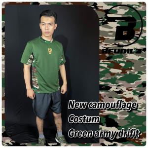 jersey new camouflage army motif tni ad/ kaos olahraga dryfit printing