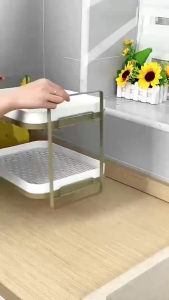 Rak Penyimpanan Cangkir Teh Rak Cangkir Rak Penyimpanan Dapur Cangkir Kopi Rak Kaca Rak Pembuangan