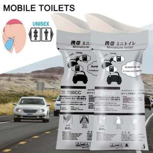4/8PCS Disposable Urine Bags for Outdoor Emergency Portable Urinate Bag Traffic Jam Camping Hiking Car Travel Vomit Bags 700ML