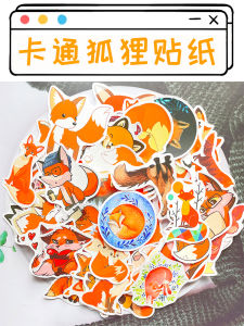 สติ๊กเกอร์หน้ารูปหมากรุกตัวการ์ตูน 60 แผ่น ตกแต่งกระดาษโน้ต ของรางวัลเด็ก กันน้ำ สติ๊กเกอร์วาดภาพ ลายสัตว์ ลายดอกไม้