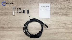 Camera Nội Soi Ống Kính Kép HD 1080P Kết Nối Trực Tiếp Cho iPhone Type-C Micro-USB 8mm Borescope Công Nghiệp Chống Nước Để Kiểm Tra Ô Tô