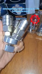 Multi Pass Quick Coupler Cabang 2 Kompresor 1/2 Setengah