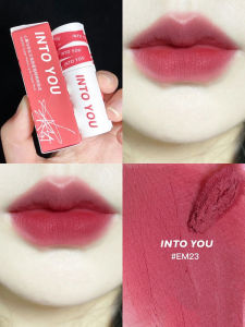 INTO YOU Xin Mu Heroines Lip แก้ม และลิปโคลน: เนื้อแมตต์กันรอยเปื้อนติดทนนาน เหมาะสําหรับทุกสภาพผิว