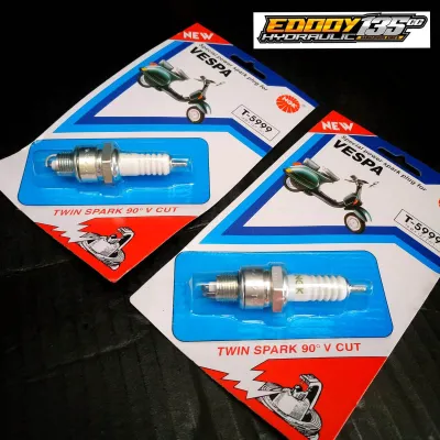 BUSI VESPA BIRU RX KING NGK T5999 - BUSI NGK VESPA BIRU RX KING TERBAIK