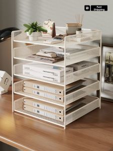 Metal A4 Document Organizer Filing Racks