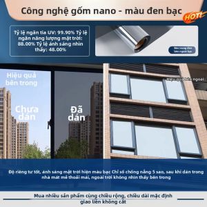 Phim Cách Nhiệt Chống Nắng Bảo Vệ Quyền Riêng Tư Trong Suốt