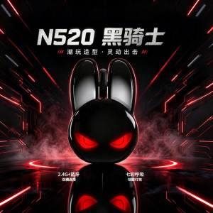 Lenovo | Wireless Dual Mode Quiet Rabbit-Styled Endurance Mouse