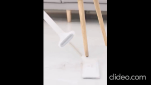 Amark Magic Mop Set | 28cm Flat Mop + Foldable 11.8L Pail | Wet & Dry Use Microfibre Pads