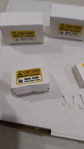 KAIL PANCING CAPTAIN ROUND BENT SEA HOOKS QUAL.2335 HI CARBON JAPAN HOOK ISI 100PCS LEBIH TAHAN KARAT DAN KUAT
