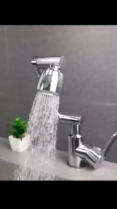 SUS 304 Keran Putar Mekanis Kran 360°Derajat Keran Putar Keran Air Panas & Dingin Keran