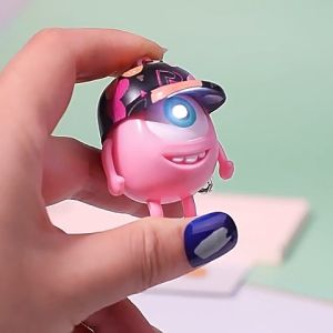 Mamibayi Gantungan Kunci Monster University Mike Lucu Dengan Lampu & Suara I LOVE YOU Keychain