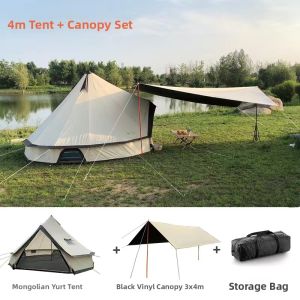 EUSSUE | Outdoor Indian Yurt Pyramid Bell-Shaped Tent