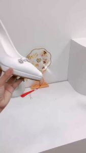 GIÀY CƯỚI CAO GÓT NHŨ LẤP LÁNH 11P ĐÚC MŨI độc quyền bởi SHE SHOES - NEW ARRIVAL GC11009
