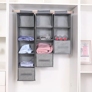 MIYA kotak baju kotak dalam almari baju Kotak Laci Gantung Pakaian Household Clothes Hanging Drawer Box Underwear Sorting Storage Wall Wardrobe Closet