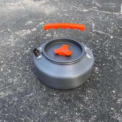 Teko 08 Liter Camping Teapot LWY DS 08 Kettle Hiking Ultralight - Ketel Alat Masak Air Minum Camping Outdoor