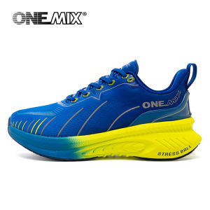Giày Chạy Bộ Có Đệm Cho Nam ONEMIX Lưới Thoáng Khí Đế Ngoài Bằng Cao Su Chống Trượt Giày Thể Thao Buộc Dây Dành Cho Người Chạy Bộ Nặng Nhọc Thể Thao Ngoài Trời