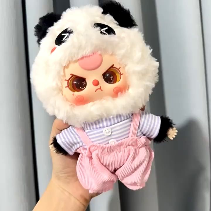 Quần Áo Búp Bê Cho Luky Cat / BB3 Macaron / 10CM Cotton Thời Trang Búp Bê Trang Phục Phụ Kiện Đồ Chơi Búp Bê