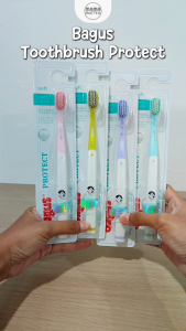 BAGUS Toothbrush Protect / Tooth Brush Sikat Gigi Anak Dewasa Bulu Halus Bagus BANDUNG