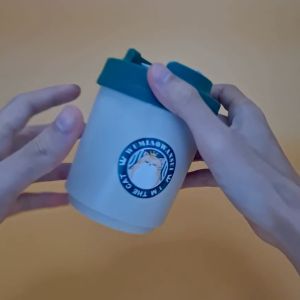 [SG STOCK] Stainless Steel Thermos Leak Proof Coffee Mug Cat Starbucks Design Bubble Tea Cup Vacuum Insulated Travel Tumbler Bottle