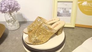 Sandals for women step in with heels elevated sandals for women Wedding sandals Korean sandals