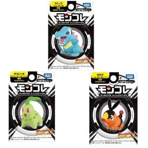 Newest TOMY Original TAKARA Pokemon Figures Collectors Pokémon LEGENDS Z-A Chikorita Totodile Tepig Model Gift Anime Toy
