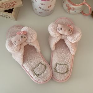 Dép Đi Trong Nhà Hoạt Hình Dễ Thương Chống Trượt Dép Đi Trong Nhà Và Ngoài Trời Cho Cặp Đôi Dép Đi Trong Nhà Bằng Cotton Mùa Đông